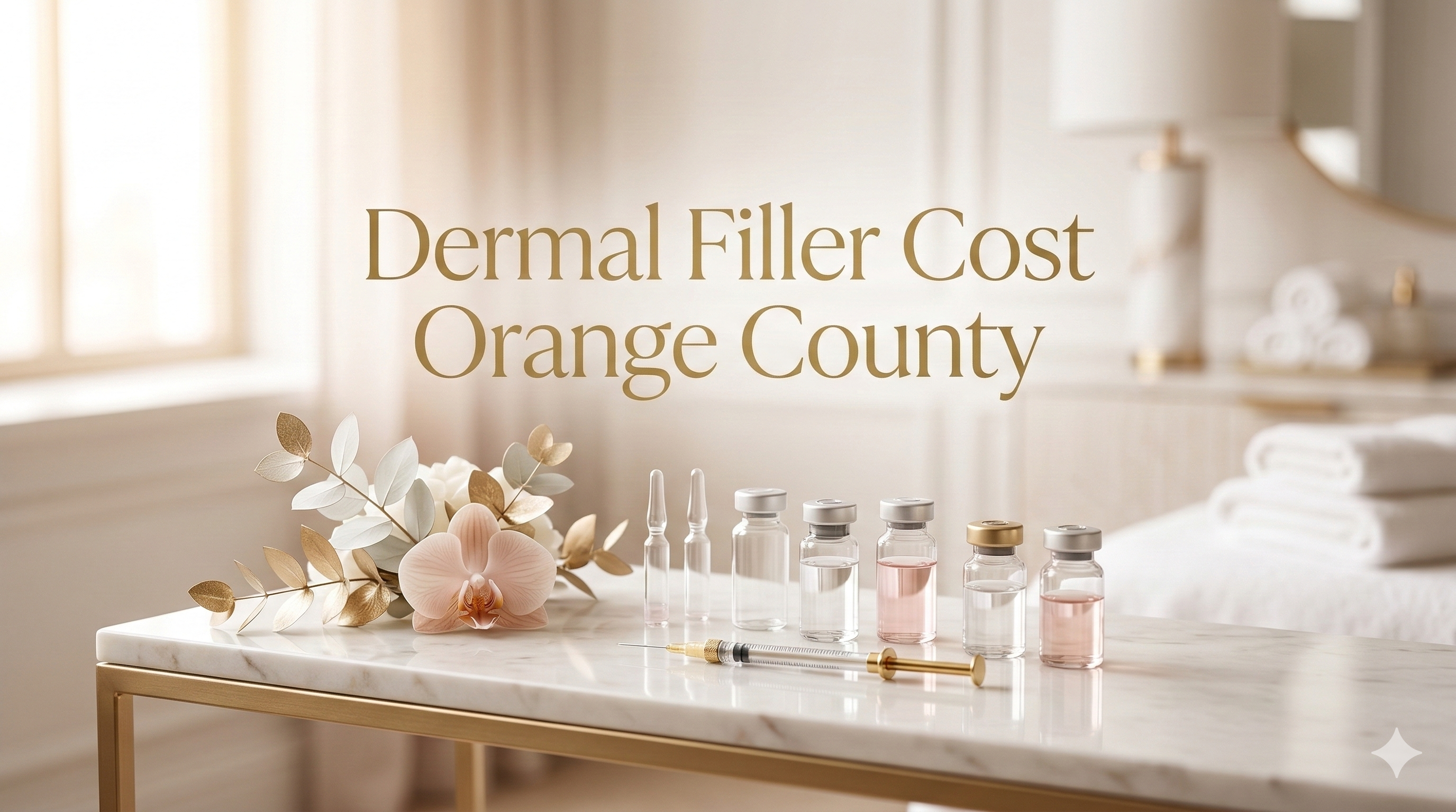 Dermal Filler Cost Orange County: Real Pricing by Area (2026 Guide)
