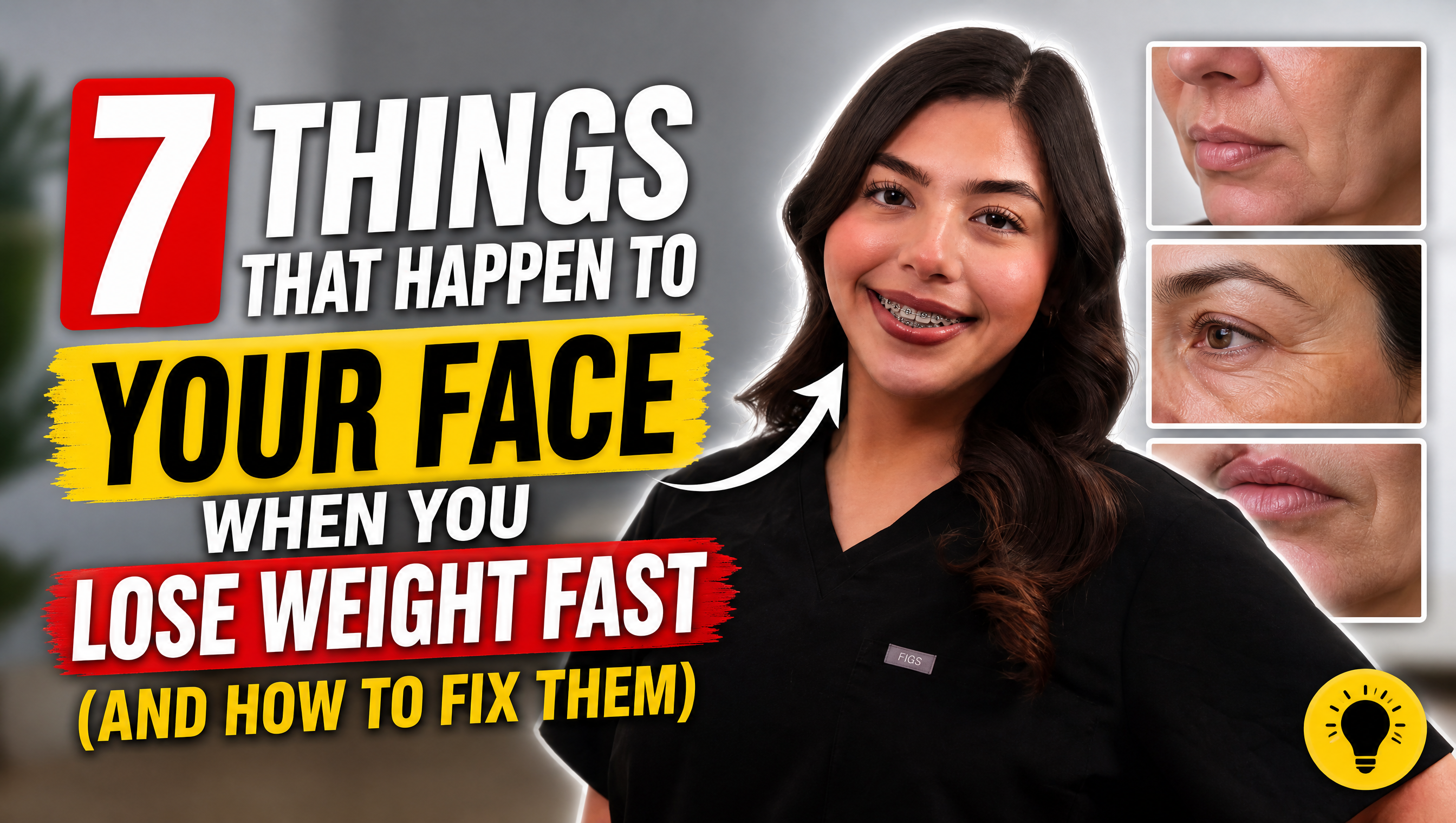 7 Things That Happen to Your Face When You Lose Weight Fast (And How to Fix Them)